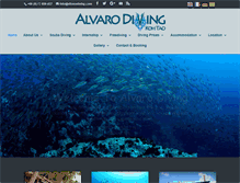 Tablet Screenshot of divingcourseskohtao.com